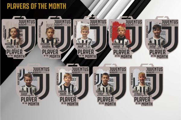 Zawodnicy miesiąca Juventus Academy Bydgoszcz🏳️🏴- Styczeń